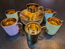 tasses à café,  porcelaine de paris, trés bon état