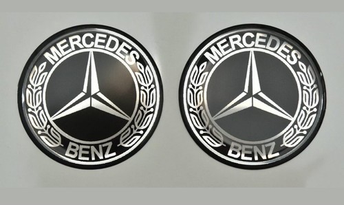 2pcs mercedes benz sticker - mercedes,