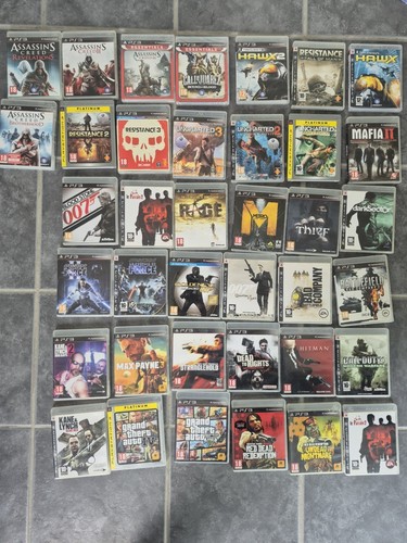 Lot 38jeux ps3 gta - lot,