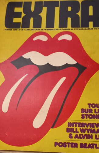 Magazines extra 1973 rock - "extra",