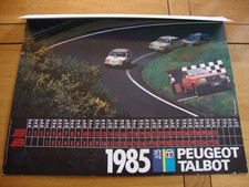 RARE CALENDRIER 1985