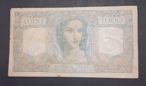 France billet ancien 1000 - france,