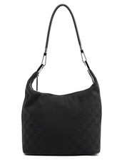 001 3814 Black GG Shoulder Bag