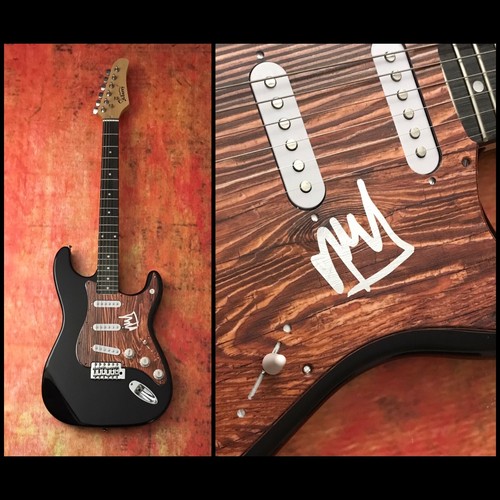 Guitare électrique signée - guitare,