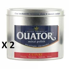 2 x Ouator Cuivre - spécial cuivre, étain, bronze, laiton - 75 gr - Ouator Rouge