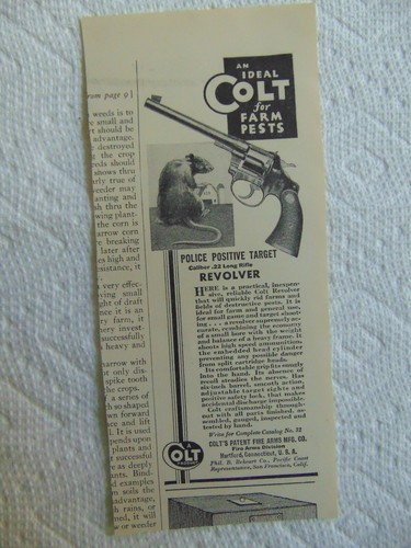 1932 colt cal long - 1932, rifle