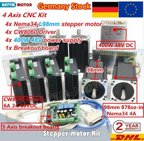 Mach3 cnc kit 4 axis - 「fr」,