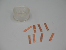 8 tresses neuves en boîtes pour circuit routier Jouef