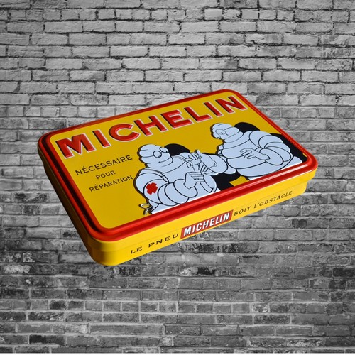 Coffret boite michelin - coffret, métal