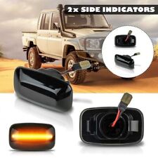 2x Noir LED Clignotants