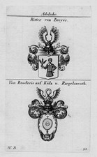 1820 - Breyer Brodreis Armoiries Adel Coat Of Arms Heraldry Héraldique