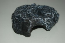 Vivarium Petit Abri En Pierre Grise 14x15x7 Cms Adapté Aux Petits Reptiles