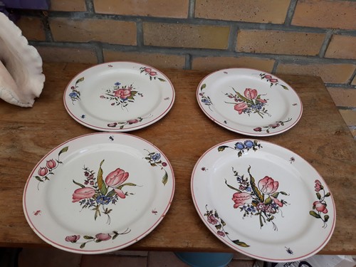 Lot assiettes plates - 4,