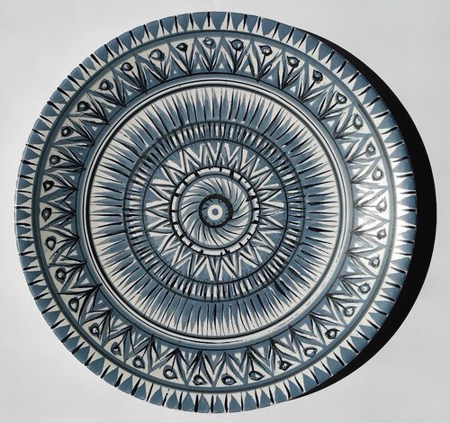 Rare assiette faïence de - faïence,