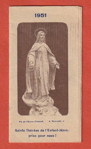 Petit calendrier 1951 ste - calendrier,