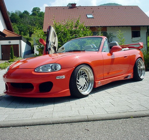Jupes latérales pour mazda - pour,