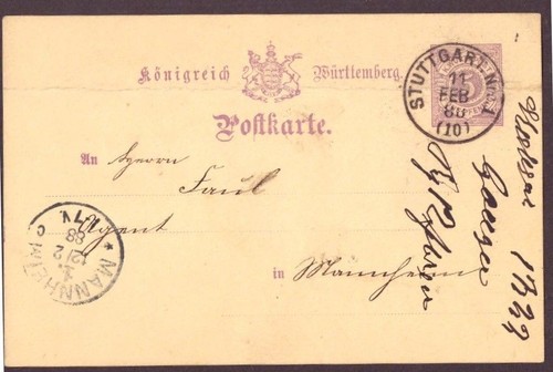 Entier wurtemberg - du,