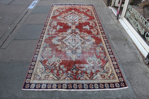 Tapis oriental laine - tapis, rouge