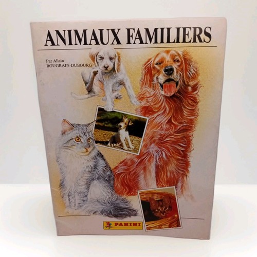 Neuf panini album animaux - neuf,
