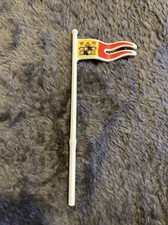 Playmobil Accessoire : 1 Drapeau médiéval chevalier Armée