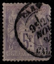 Type SAGE 95, Oblitéré =