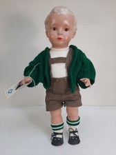 Ancienne Poupee " HANS " - Années 1980 - Marque Schildkröt (sigle Tortue)