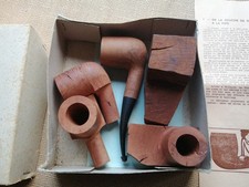 Souvenir touristique Saint Claude Pipe bois boite explicative étapes fabrication