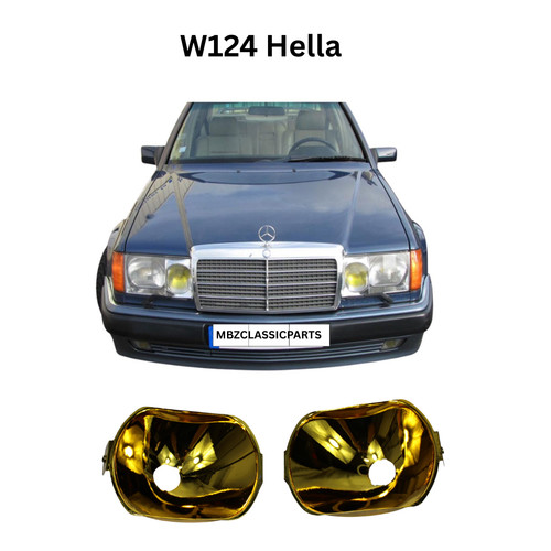 W124 réflecteur jaune - réflecteur,