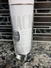 Jack Daniels Old No 7 Sour Mash Tennessee Whiskey High Ball Glass Barrel Logo