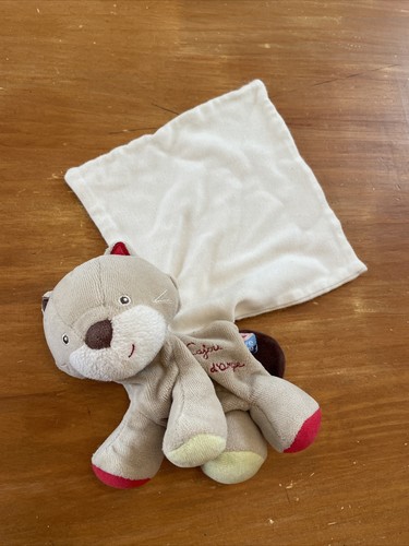 Doudou chat tigre renard - renard, gris