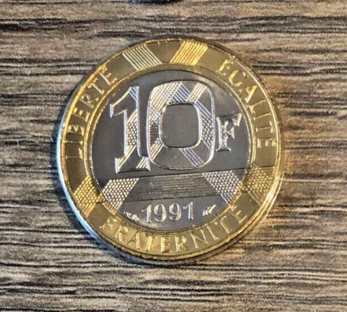 Francs 1991 frappe medaille - 1991,