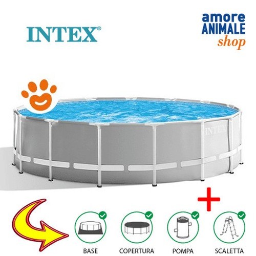 Intex piscine rotonprisma avec - intex,