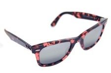 Rayban Wayfarer Polarisé Chromance Homme Femme Soleil RB2140 1334G3 50mm Rose