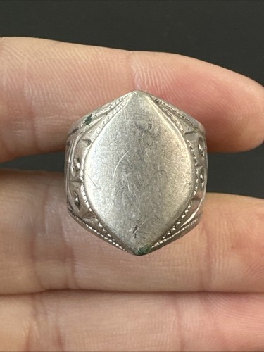 Ancienne bague argent massif - argent,