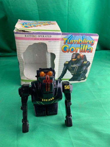 Vintage black tumbling - , gorilla