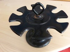 Ancien Porte Tampons encreur tourniquet De Bureau en Metal