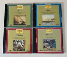 Lot 4 CD Les Génies du Classique Rossini Sonate n°1, Liszt, Berlioz Fantastique