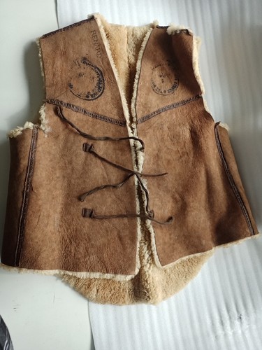 Gilet peau mouton de - gilet, en