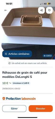Rallonge grain café - rallonge, de