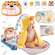 Tapis d'apprentissage Malplay avec mousse bébé lion miroir interactif hochet ...