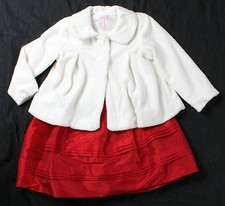 NWT girls size 24 months red