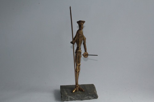 Sculpture bronze don quichotte - bronze,