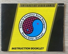 TOWN COUNTRY SURF Notice Usa 🇺🇸 ( Nintendo Nes )