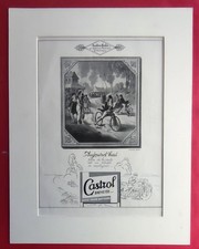 Pub de presse: Automobile Autrefois et  Aujourd'hui Huile Moteurs CASTROL 1939