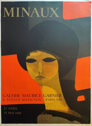 André minaux affiche expo - andré,