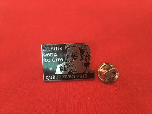 Pins gainsbourg signe corner - pins,