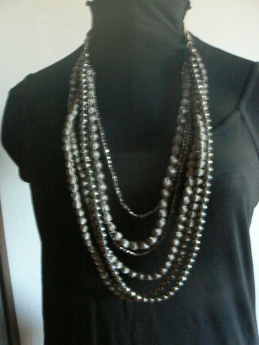 Collier sautoir perles - sautoir,