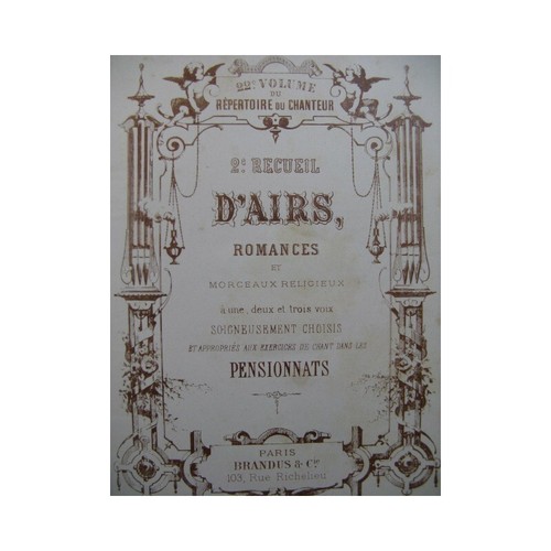 Recueil airs romances - d'airs,