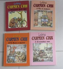 Albums Carmen Cru n°1,3,4 et