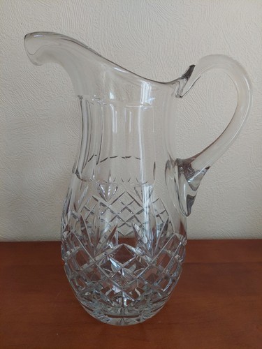 Broc pichet cristal - broc, taillé